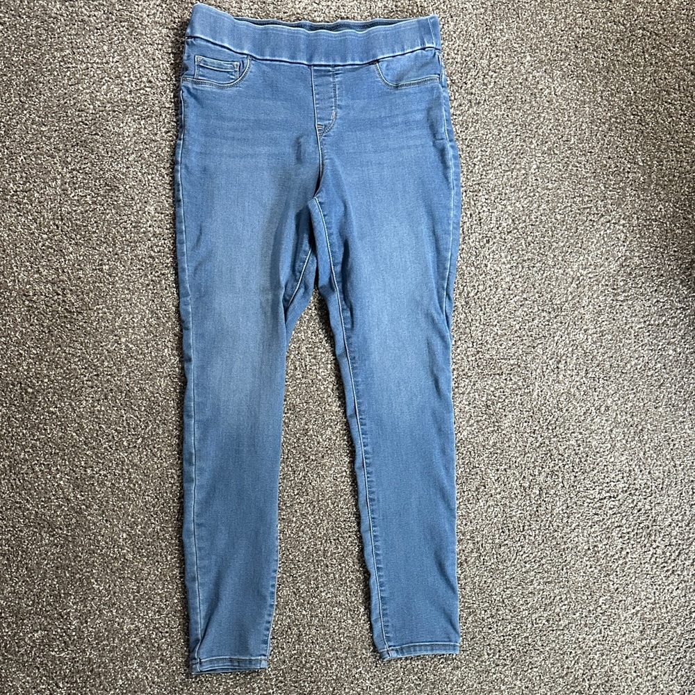 Nine West Light Blue Jeggings size 8